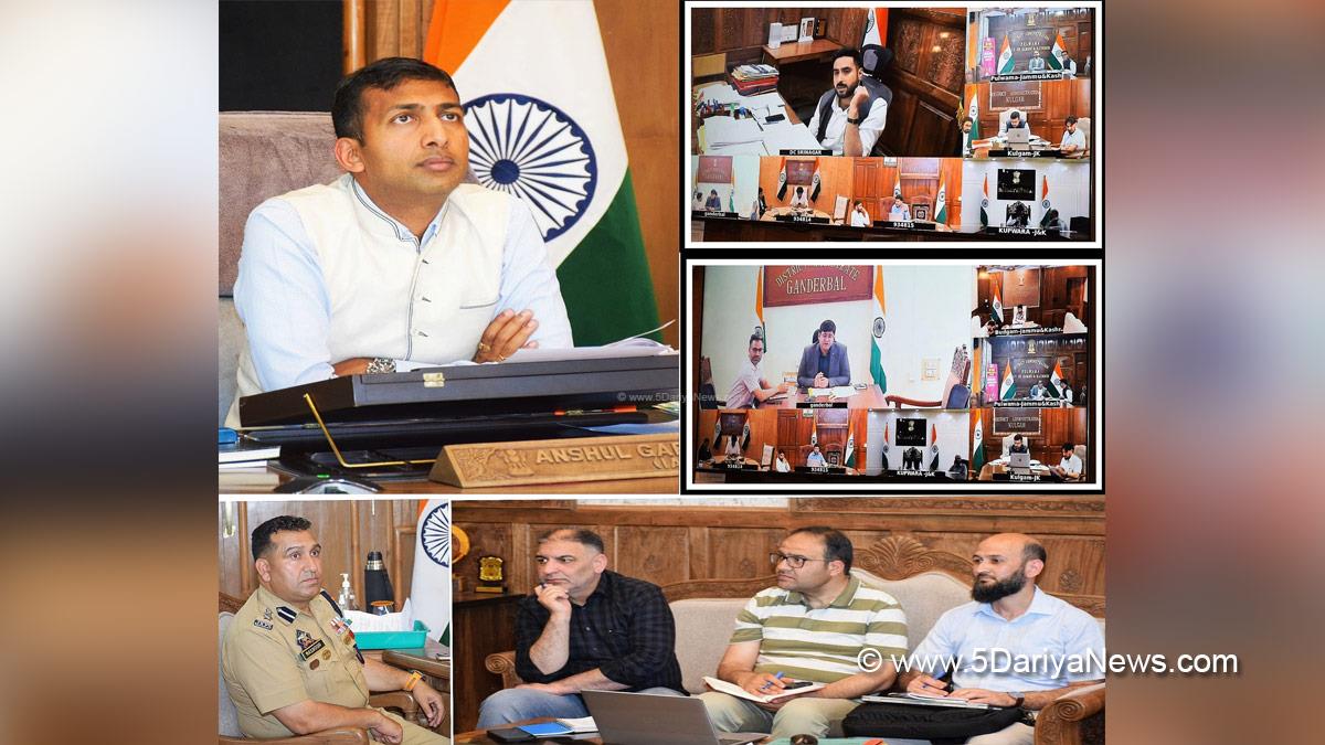 Anshul Garg, Divisional Commissioner Kashmir, Srinagar