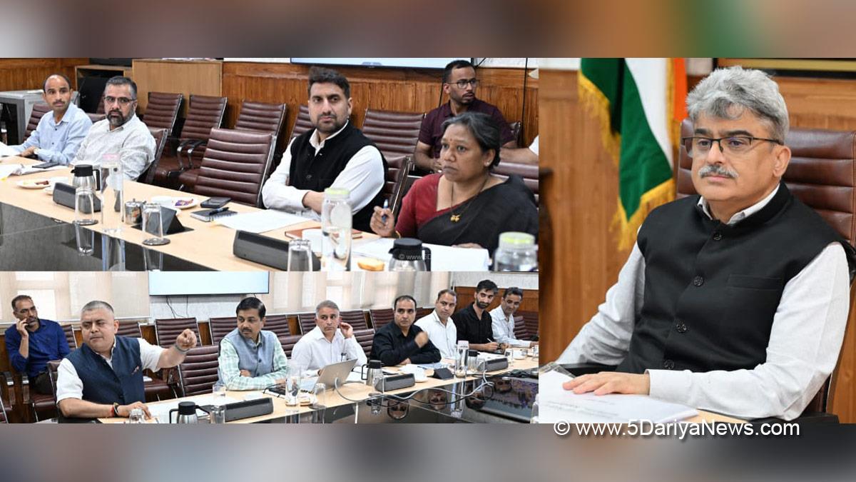 Atal Dulloo, Chief Secretary JK, Srinagar