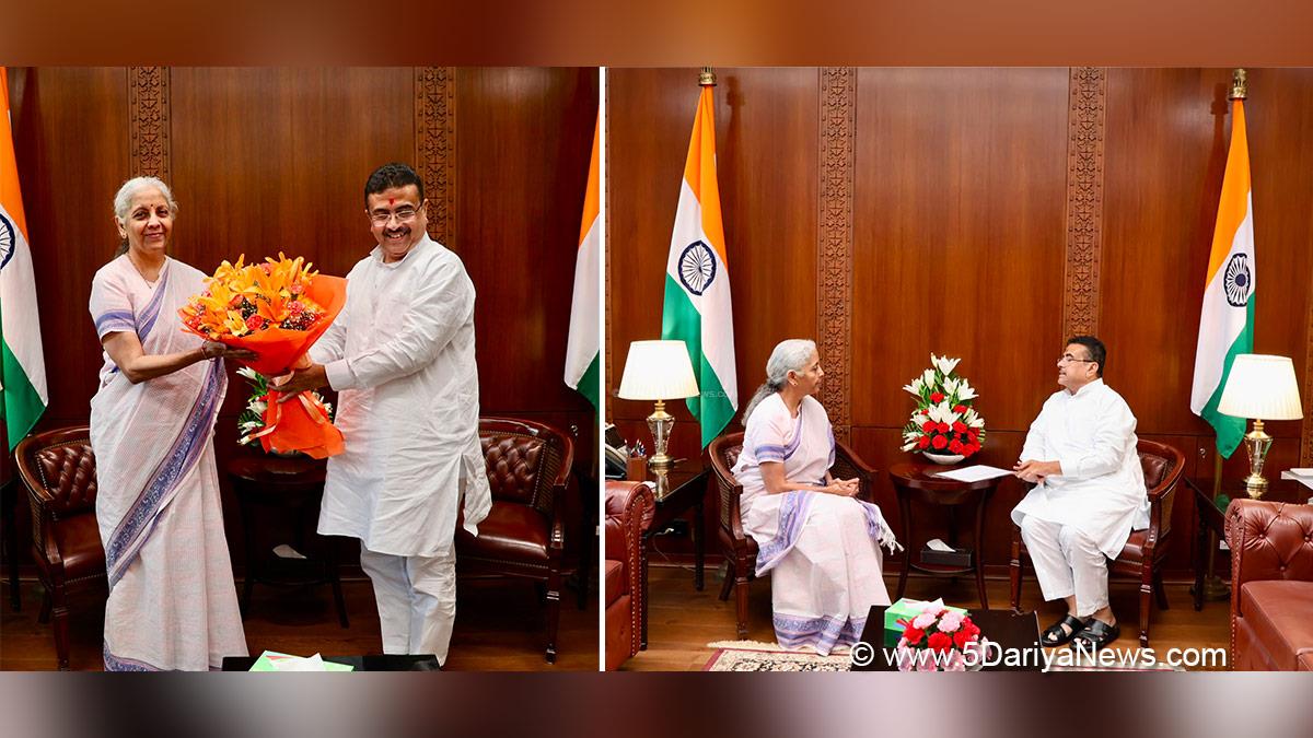 Nirmala Sitharaman, BJP, Bharatiya Janata Party, New Delhi, Suvendu Adhikari, BJP West Bengal, Chief Minister of West Bengal
