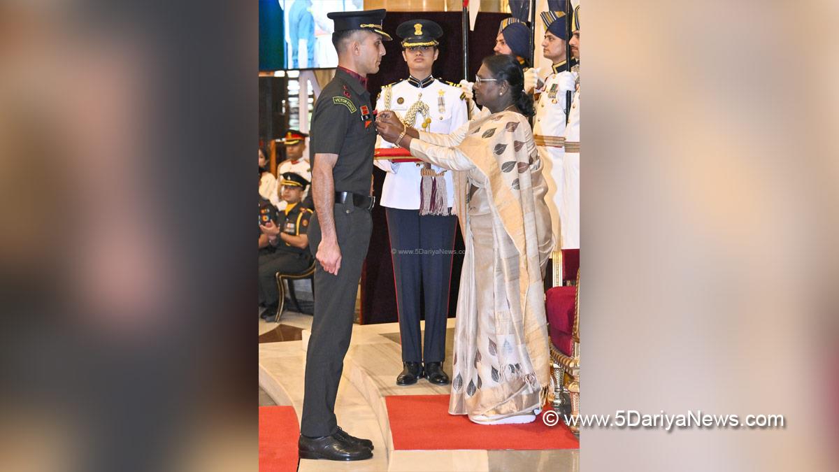 Droupadi Murmu, President of India, President, Indian President, Rashtrapati, Gallantry Awards Ceremony 2026