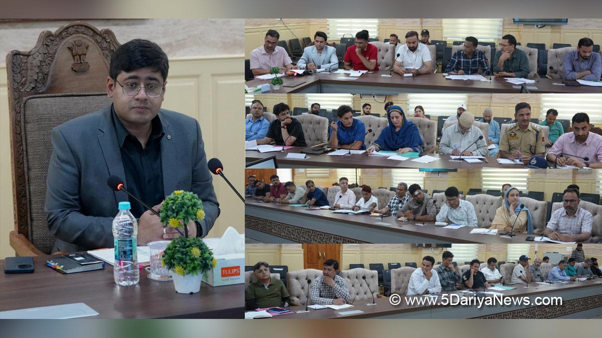Jatin Kishore, Ganderbal, Deputy Commissioner Ganderbal, Shri Amarnath Ji Yatra 2026, SANJY 2026