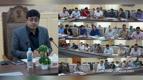 Jatin Kishore, Ganderbal, Deputy Commissioner Ganderbal, Shri Amarnath Ji Yatra 2026, SANJY 2026