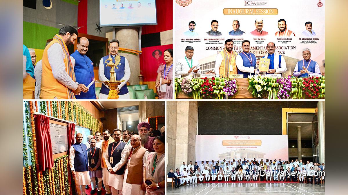 Om Birla, BJP, Bharatiya Janata Party, Nayab Singh Saini, Haryana, BJP Haryana, Chief Minister of Haryana, Harvinder Kalyan, Mahipal Dhanda, Harivansh