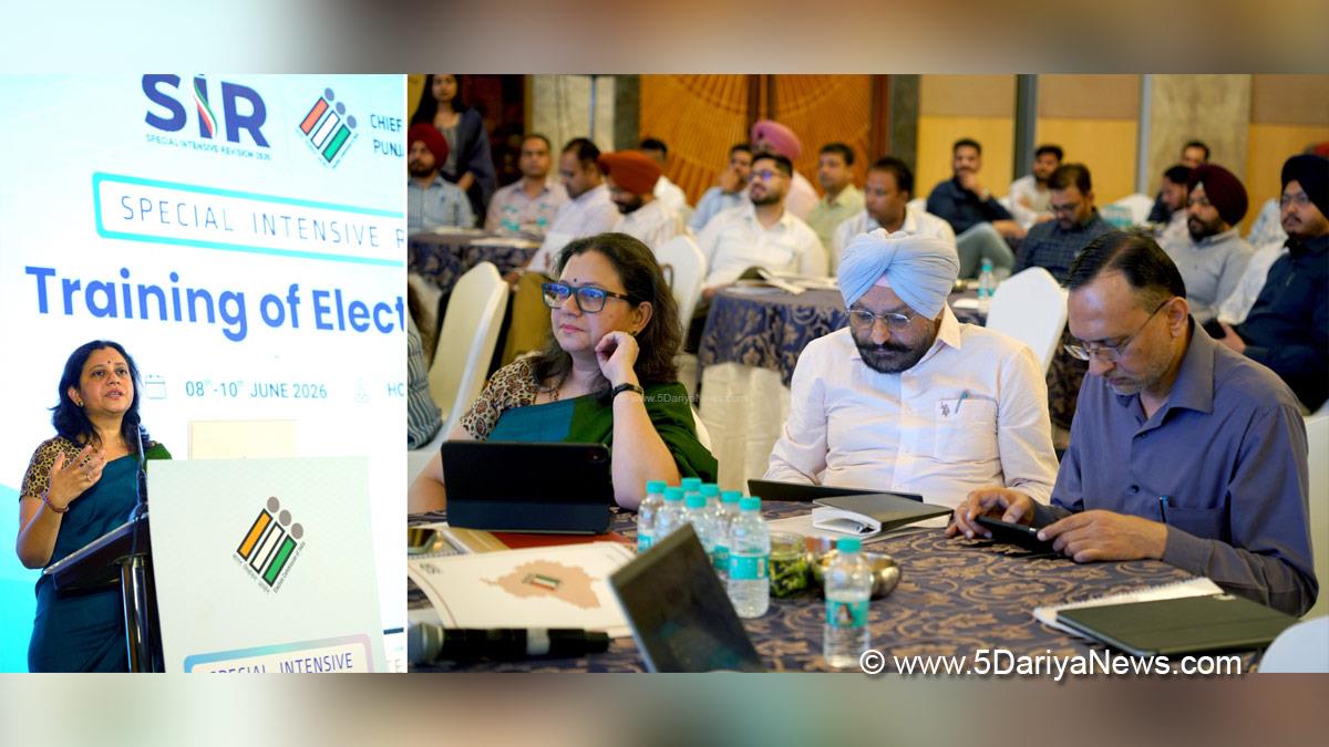 Anindita Mitra, Election Commision Punjab, ECI, Chief Electoral Officer Punjab, CEO Punjab