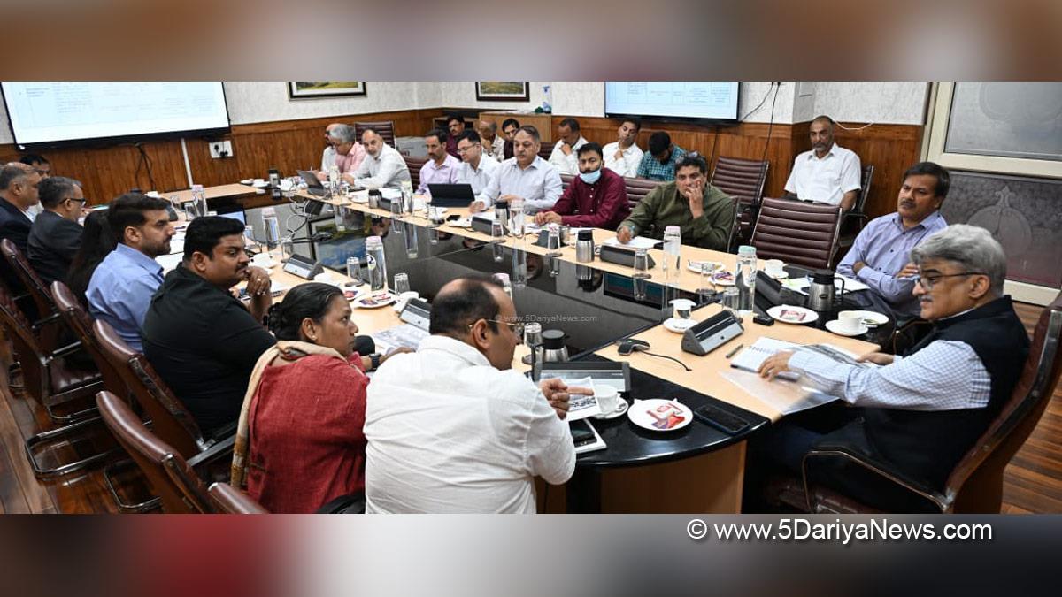 Atal Dulloo, Chief Secretary JK, Srinagar