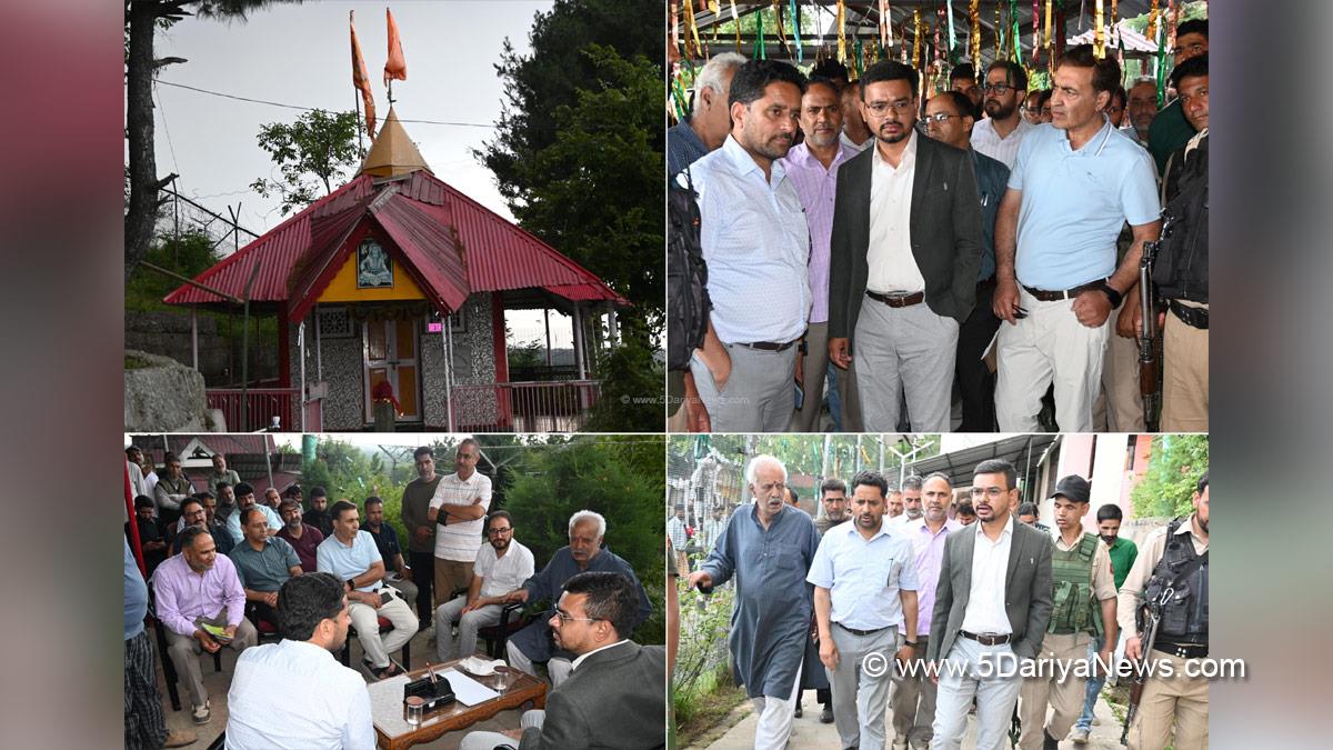 Shahzad Alam, Kulgam, Deputy Commissioner Kulgam