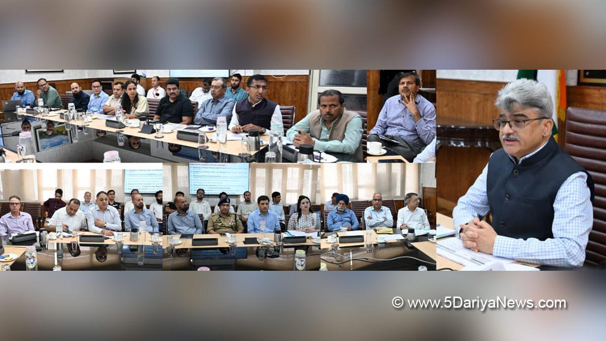 Atal Dulloo, Chief Secretary JK, Srinagar