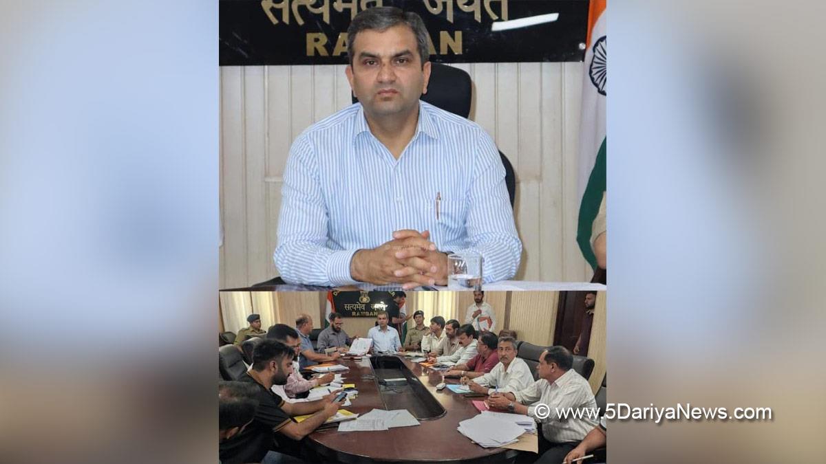 Mohammad Alyas Khan, Ramban, Deputy Commissioner Ramban