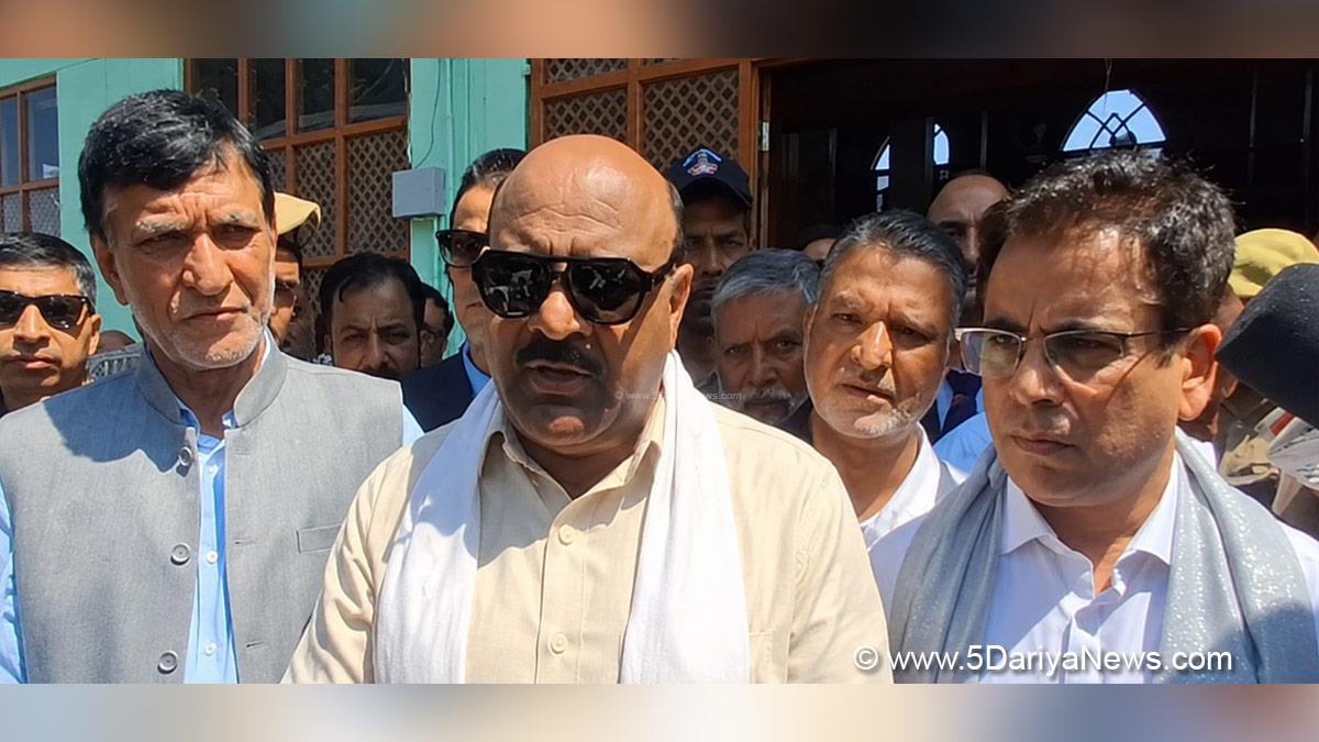 Surinder Kumar Choudhary, Jammu and Kashmir National Conference, National Conference, Srinagar