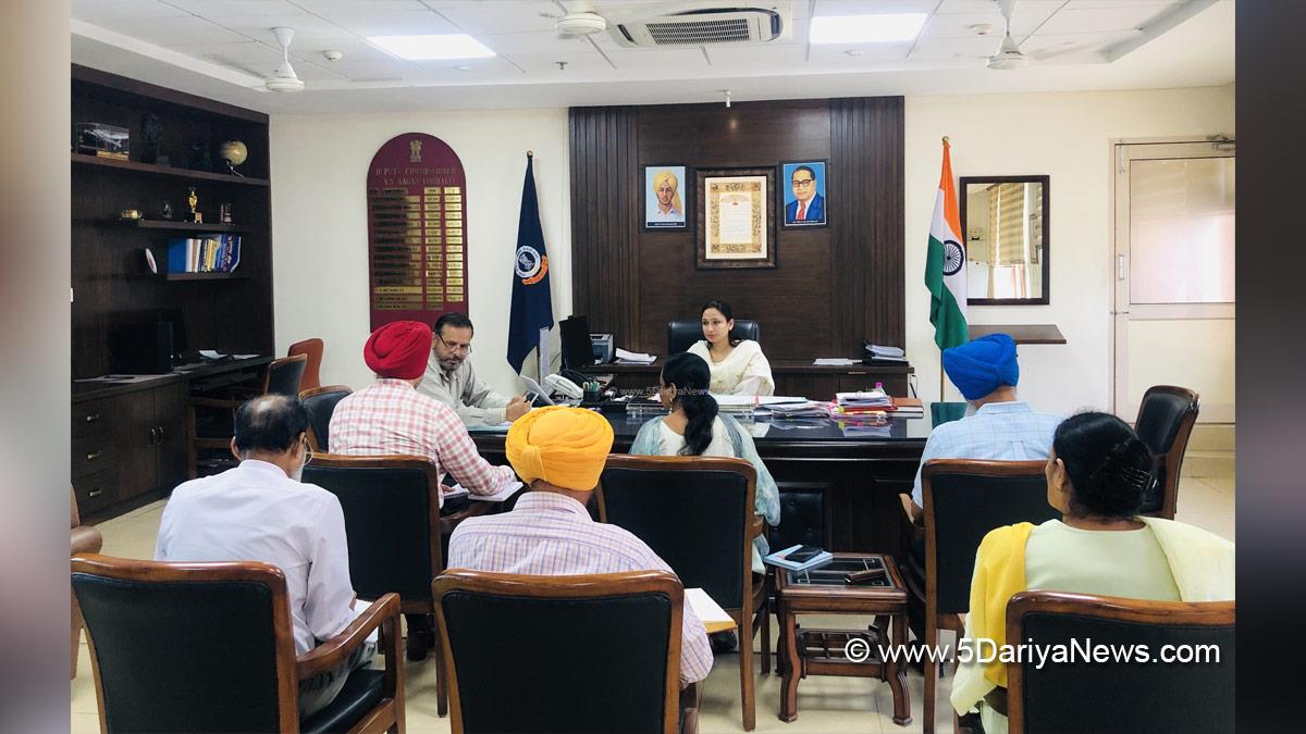 Komal Mittal, DC Mohali, Deputy Commissioner Mohali, SAS Nagar, SAS Nagar Mohali, Mohali, Sahibzada Ajit Singh Nagar