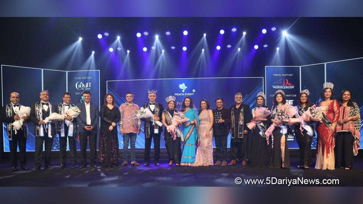 Col Mr Sitanshu, Rani Panwar, Poonam Dhillon, Senior Fashion Pageant India 2026, Mumbai
