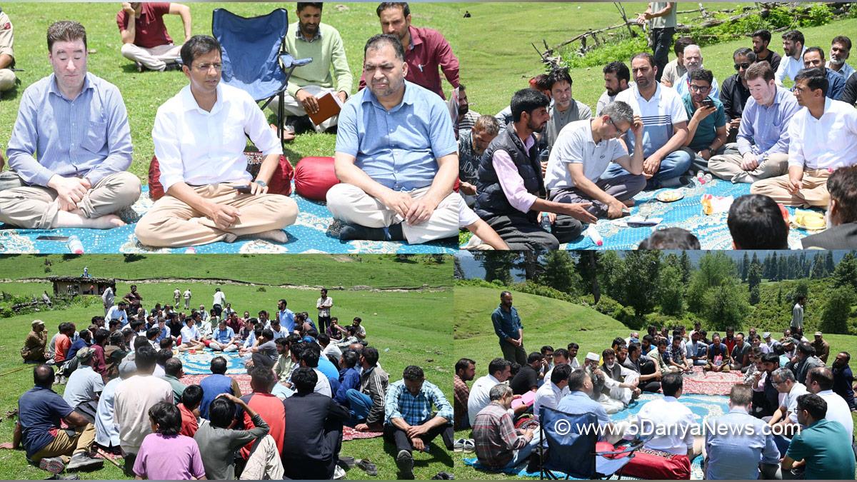 Shishir Gupta, Shopian, DC Shopian, Deputy Commissioner Shopian, Block Diwas