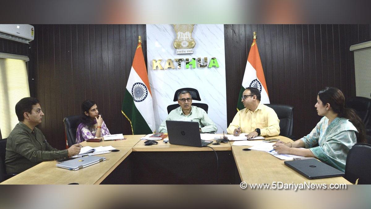 Rajesh Sharma, Kathua, DC Kathua, Deputy Commissioner Kathua