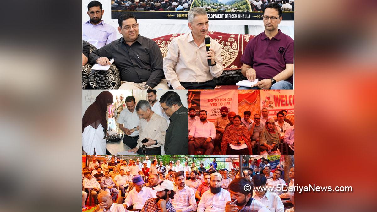 Krishan Lal, Doda, Deputy Commissioner Doda, Block Diwas