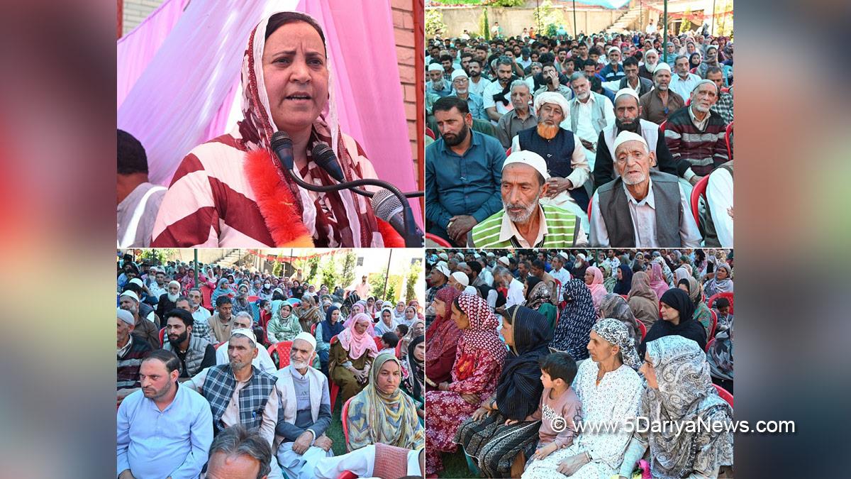 Sakeena Itoo, Sakina Itoo, Jammu and Kashmir National Conference, National Conference, Kulgam