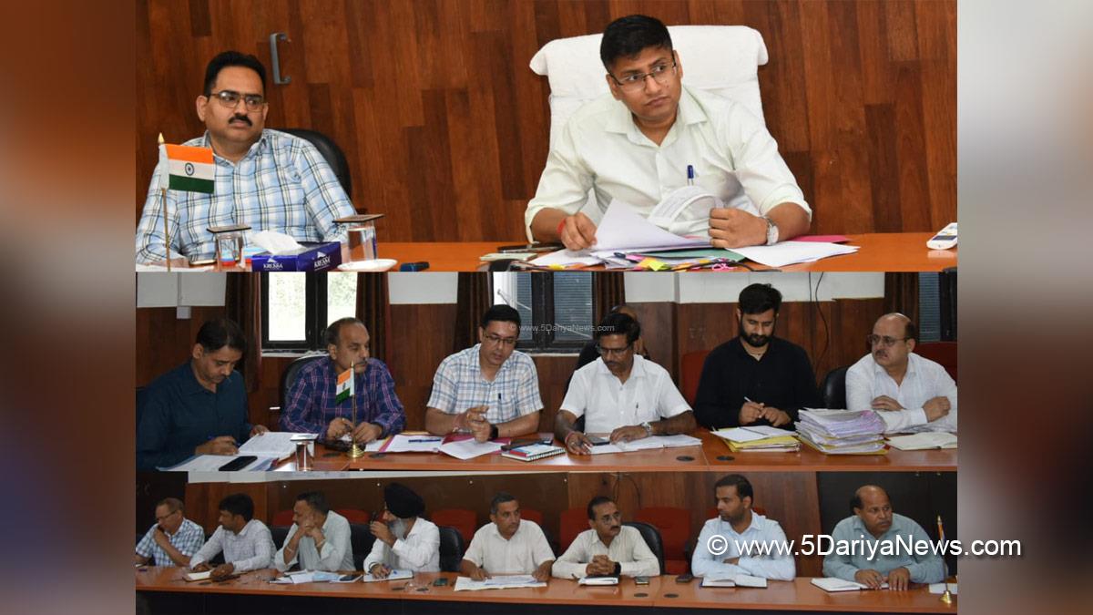Kumar Abhishek, Reasi, Deputy Commissioner Reasi