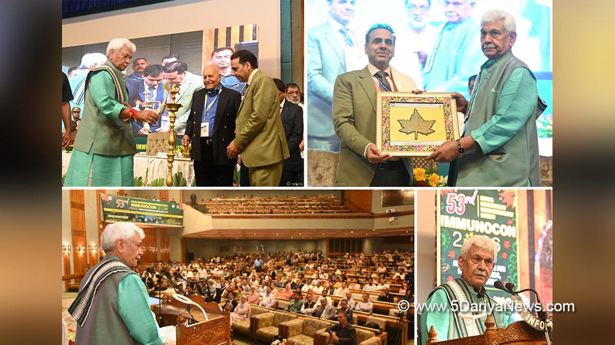 Manoj Sinha, Lieutenant Governor JK, Srinagar