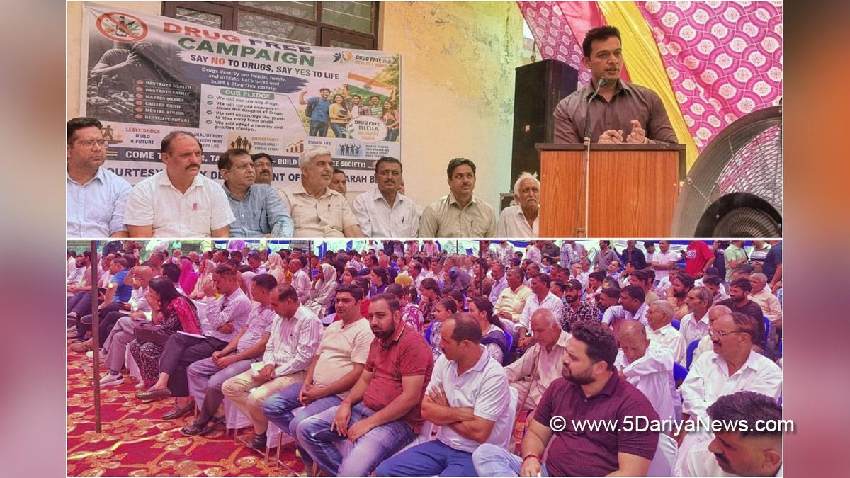 Rakesh Minhas, Dr Rakesh Minhas, DC Jammu, Jammu, Deputy Commissioner Jammu, Block Diwas