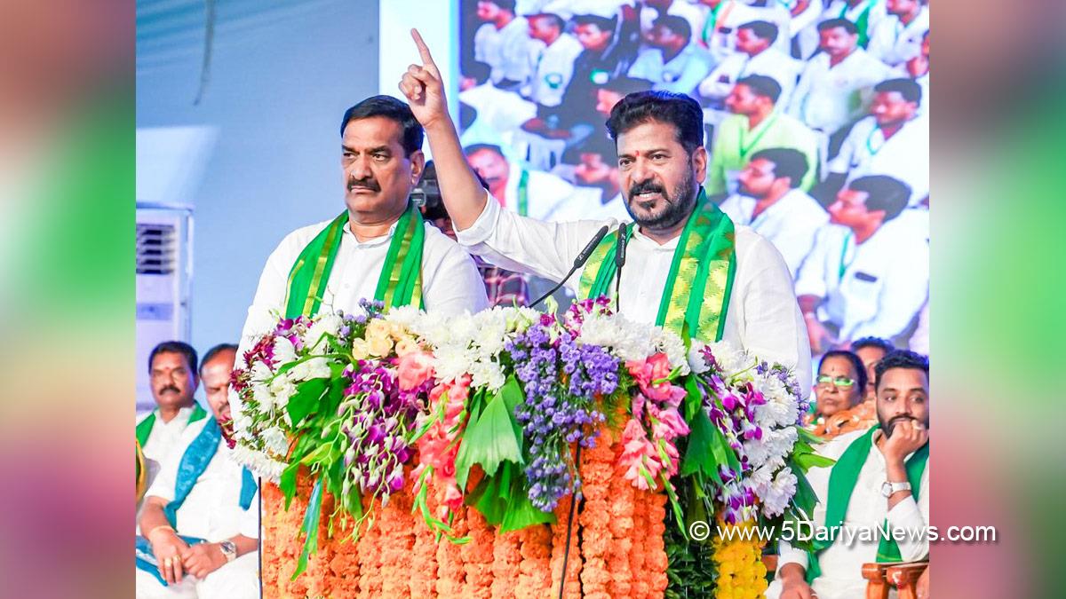 A Revanth Reddy, Anumula Revanth Reddy, Revanth Reddy, Chief Minister of Telangana, Indian National Congress, Congress, Telangana, Hyderabad