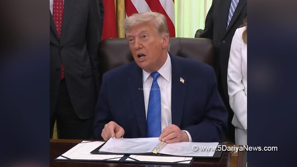 Donald Trump, US President, Washington