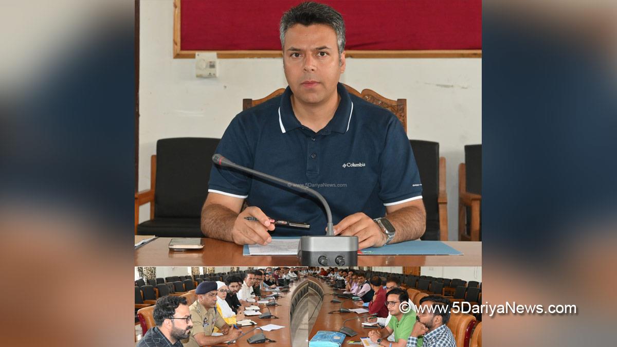 Dr Bilal Mohi Ud Din Bhat, Anantnag, DC Anantnag, Deputy Commissioner Anantnag
