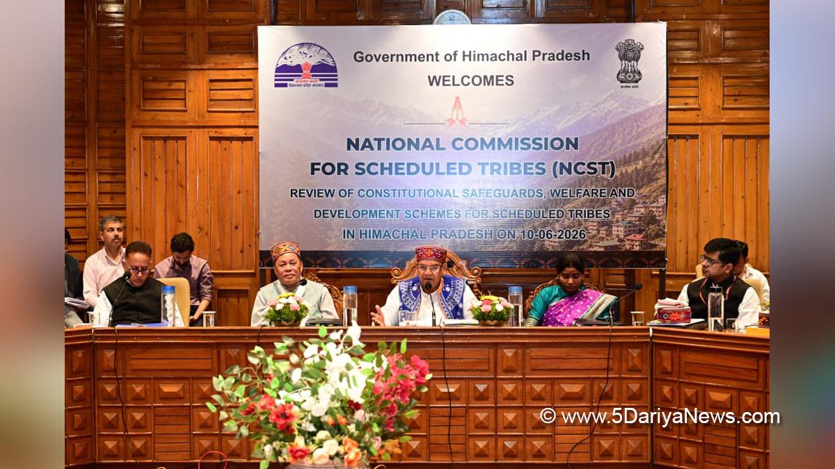 Antar Singh Arya, National Commission for Scheduled Tribes, NCST, Shimla, Himachal Pradesh