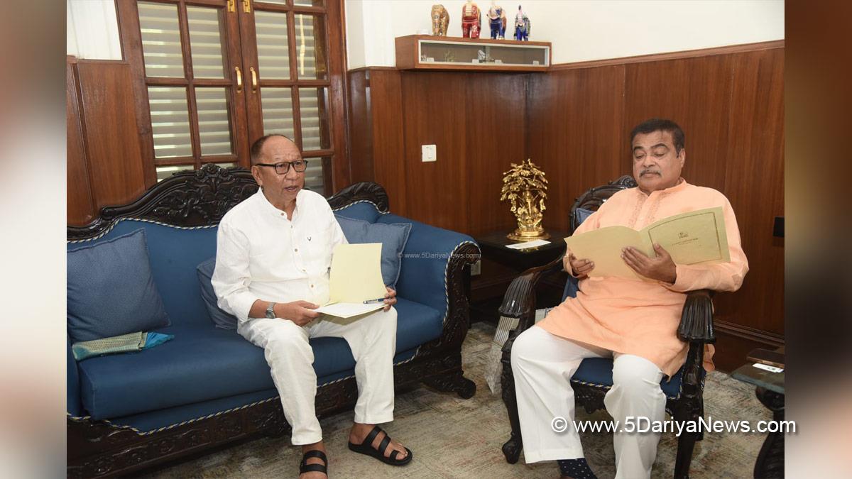 Nitin Gadkari, BJP, Bharatiya Janata Party, Yumnam Khemchand Singh, BJP Manipur, Chief Minister of Manipur, New Delhi