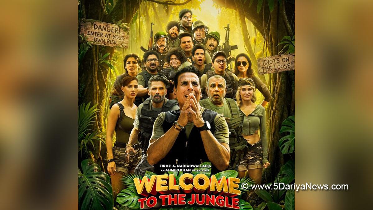 Akshay Kumar, Sunil Shetty, Welcome to the Jungle, Welcome to the Jungle Trailer, Bollywood, Bollywood News, Latest Bollywood News, Mumbai