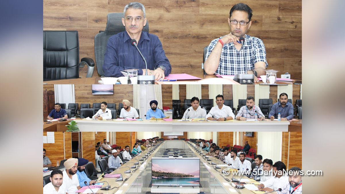 Krishan Lal, Doda, Deputy Commissioner Doda, District Level Task Force Committee, DLTFC, Jammu and Kashmir Rural Employment Generation Programme, JKREGP
