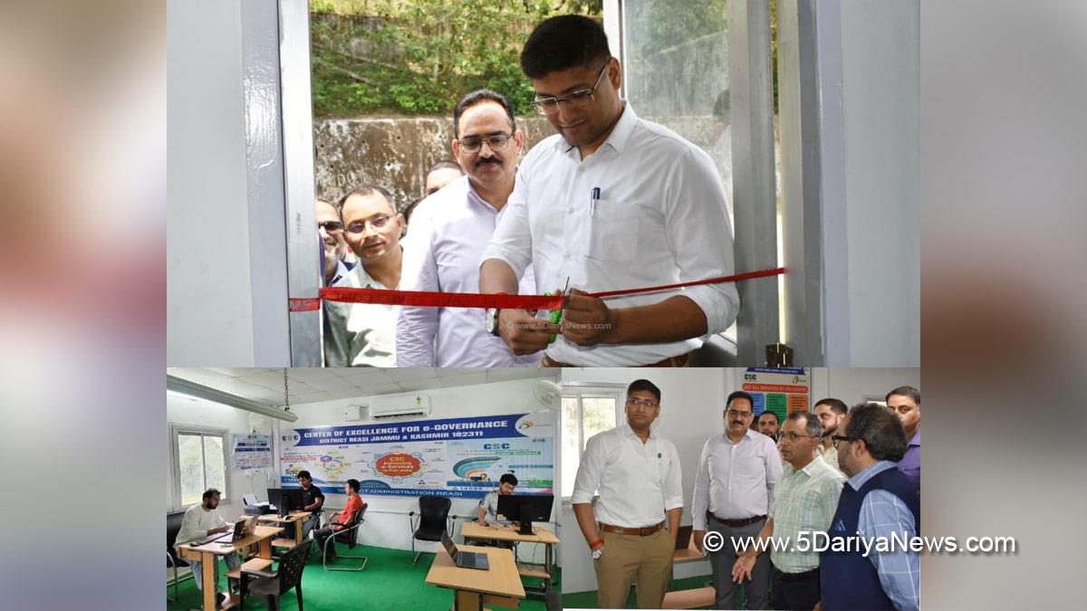 Kumar Abhishek, Reasi, Deputy Commissioner Reasi