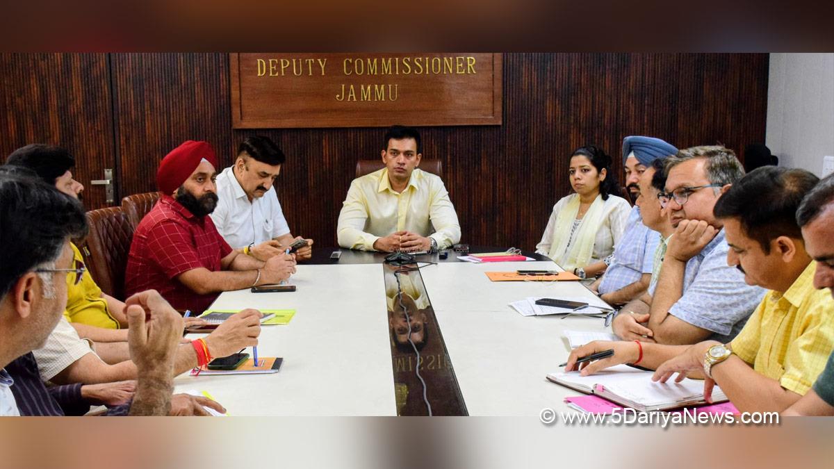 Rakesh Minhas, Dr Rakesh Minhas, DC Jammu, Jammu, Deputy Commissioner Jammu