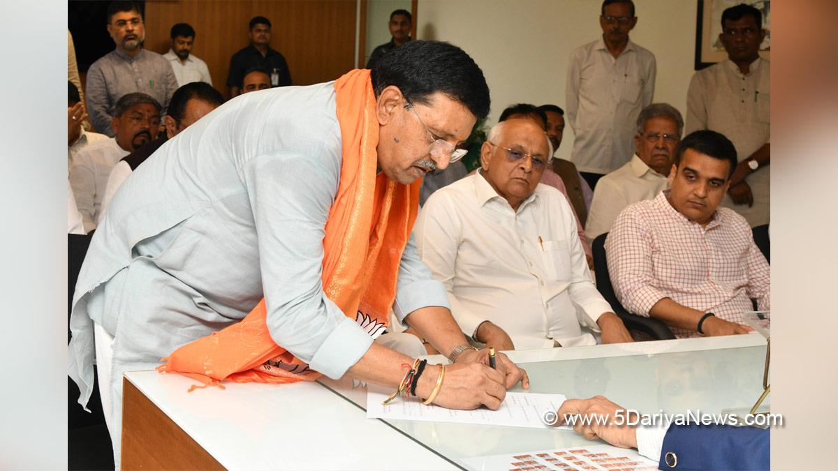 Bhupendra Patel, Chief Minister of Gujarat, BJP Gujarat, Gandhinagar, Gujarat, Harsh Sanghavi
