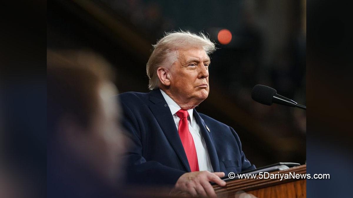 Donald Trump, US President, Washington