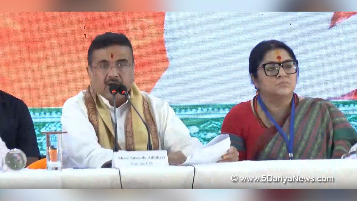 Suvendu Adhikari, BJP West Bengal, Chief Minister of West Bengal, West Bengal, Kolkata