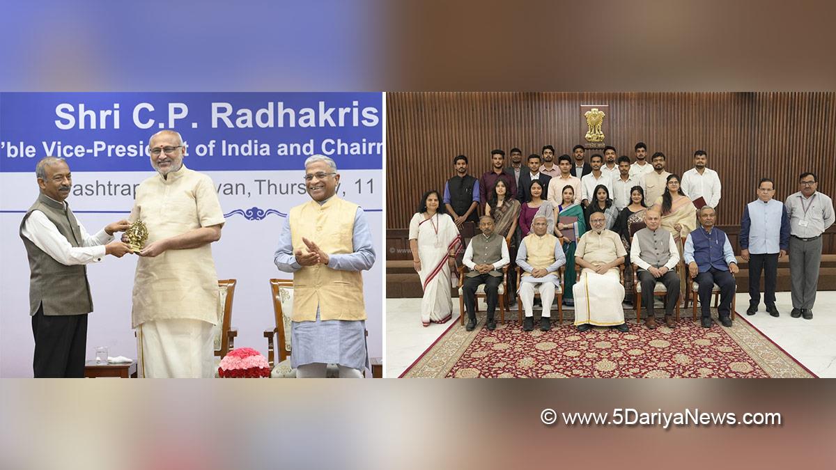 CP Radhakrishnan, Chandrapuram Ponnusami Radhakrishnan, Vice President of India, BJP, Bharatiya Janata Party, New Delhi