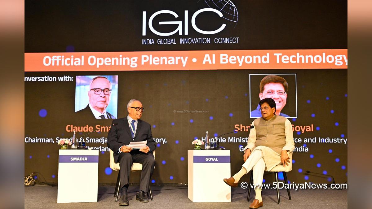 Piyush Goyal, BJP, Bharatiya Janata Party, New Delhi, India Global Innovation Connect