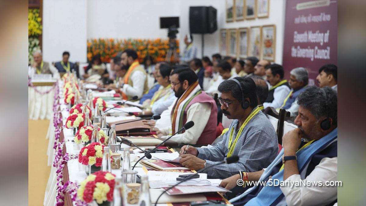 Hemant Soren, Chief Minister of Jharkhand, Jharkhand Mukti Morcha, New Delhi, NITI Aayog Meet