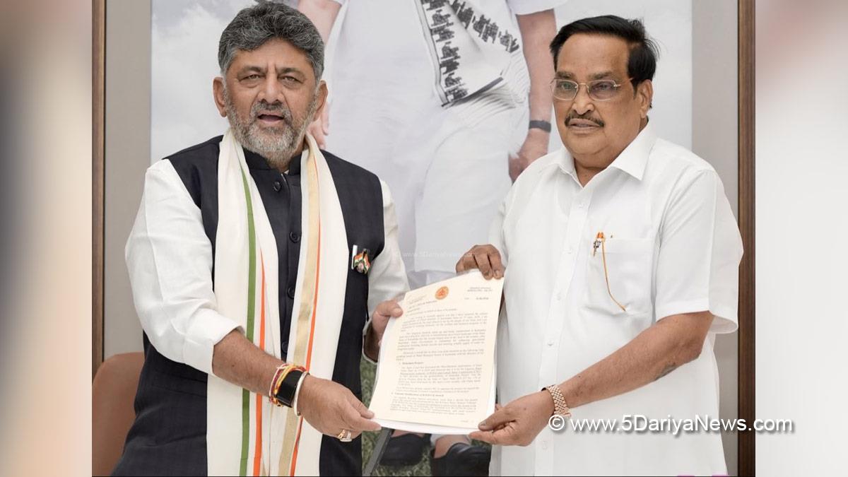 DK Shivakumar, Chief Minister of Karnataka, Karnataka Congress, CR Paatil, New Delhi