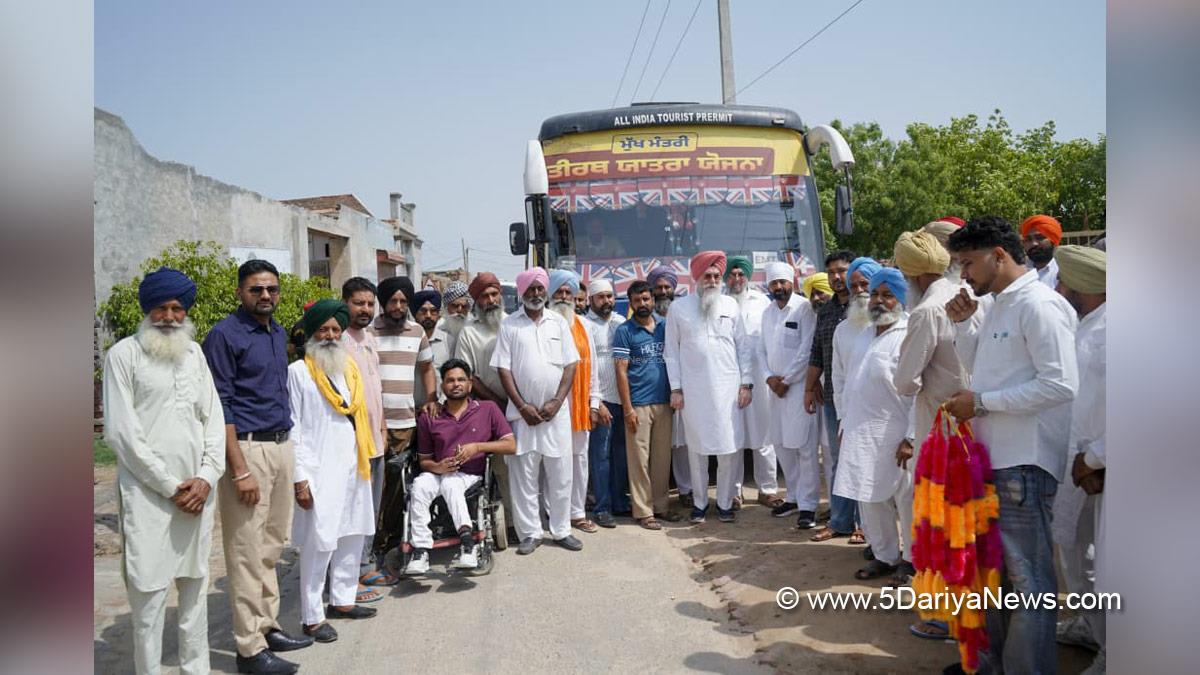 Kultar Singh Sandhwan, AAP Punjab, Kotkapura, Mukh Mantri Teerth Yatra, Mukh Mantri Tirth Yatra Scheme