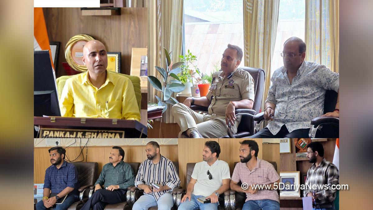 Pankaj Kumar Sharma, Kishtwar, DC Kishtwar, Deputy Commissioner Kishtwar