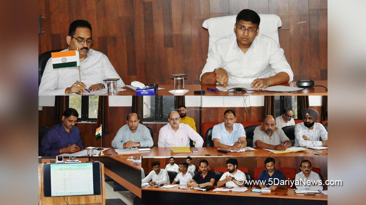 Kumar Abhishek, Reasi, Deputy Commissioner Reasi