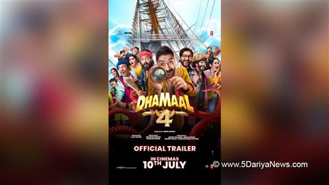 Ajay Devgn, Riteish Deshmukh, Arshad Warsi, Sanjay Mishra, Jaaved Jaaferi, Dhamaal 4, Dhamaal 4 Trailer, Bollywood, Bollywood News, Latest Bollywood News, Mumbai