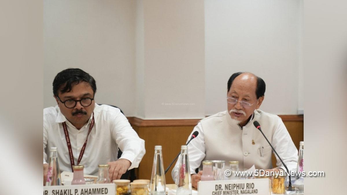 Neiphiu Rio, Chief Minister of Nagaland, Nationalist Democratic Progressive Party, New Delhi