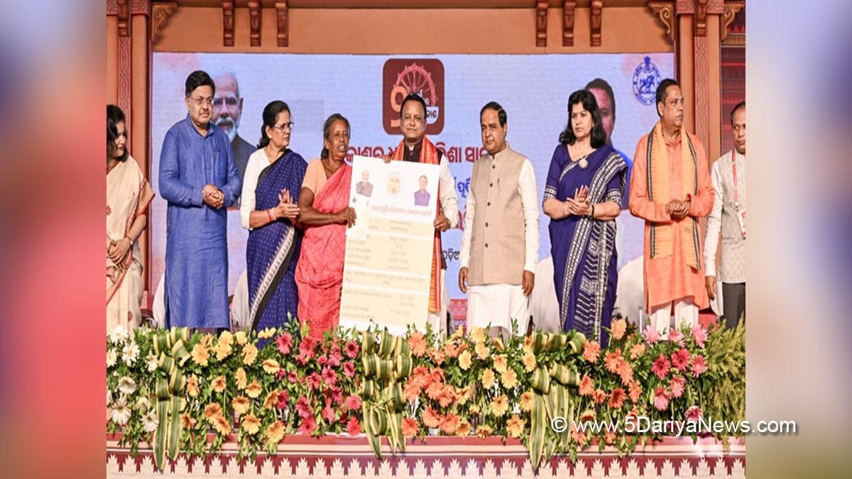 Mohan Charan Majhi, BJP Odisha, Chief Minister of Odisha, Odisha, Bhubaneswar, Mukhyamantri Annapurna Yojana
