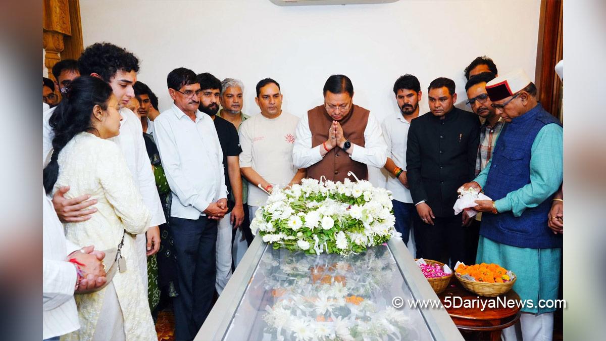 Pushkar Singh Dhami, Chief Minister of Uttarakhand, BJP Uttarakhand, Uttarakhand, Dehradun, Uttarakhand News, Dehradun News, Jaspal Rana