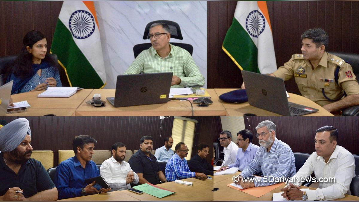 Rajesh Sharma, Kathua, DC Kathua, Deputy Commissioner Kathua