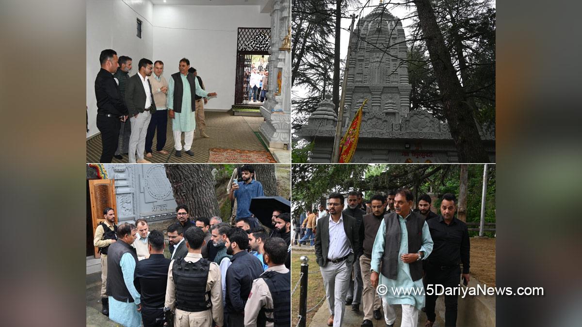 Shahzad Alam, Kulgam, Deputy Commissioner Kulgam, Mata Tripuri Sundri Temple