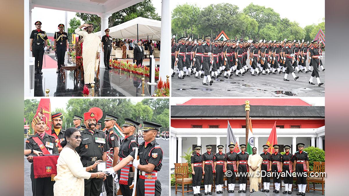 Droupadi Murmu, President of India, President, Indian President, Rashtrapati, Militry, 158th Regular Course, 141st Technical Graduate Course, Indian Military Academy, Dehradun