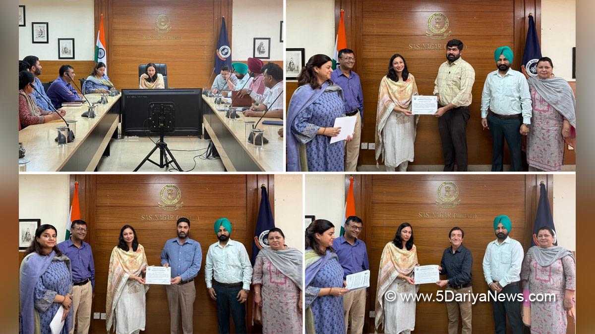 Komal Mittal, DC Mohali, Deputy Commissioner Mohali, SAS Nagar, SAS Nagar Mohali, Mohali, Sahibzada Ajit Singh Nagar