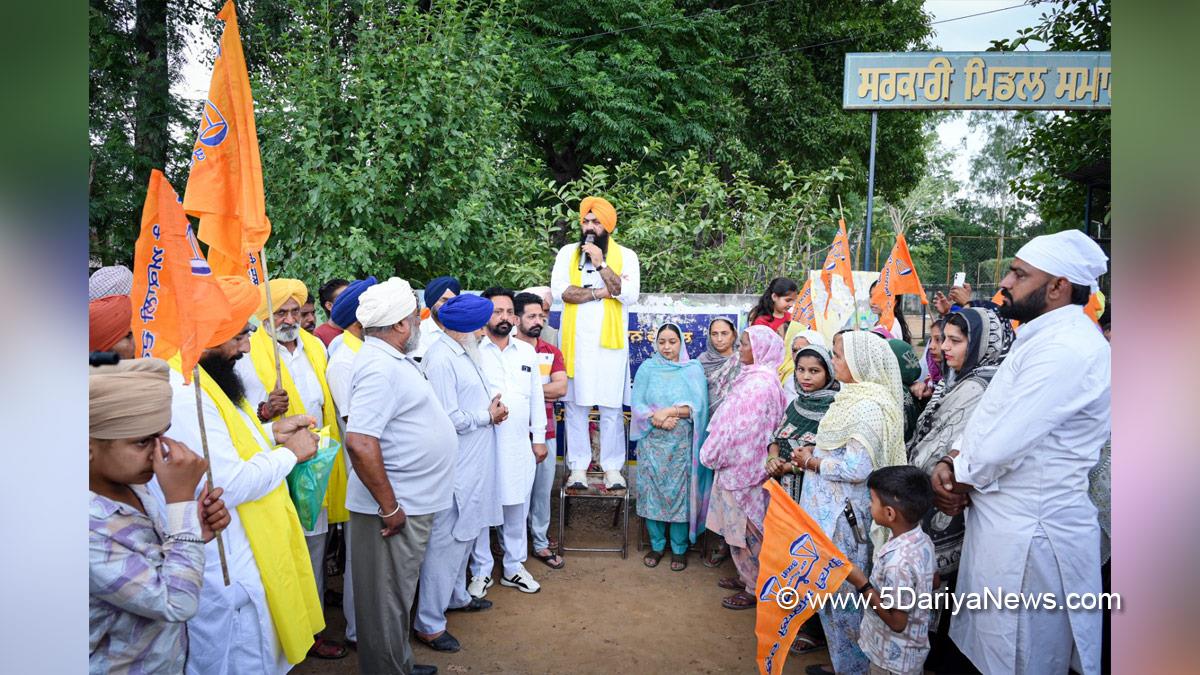 Sarabjit Singh Jhinjher, Sarabjeet Singh Jhinjer, Shiromani Akali Dal, SAD, Akali Dal, Punjab, Punjab News, Latest Punjab News